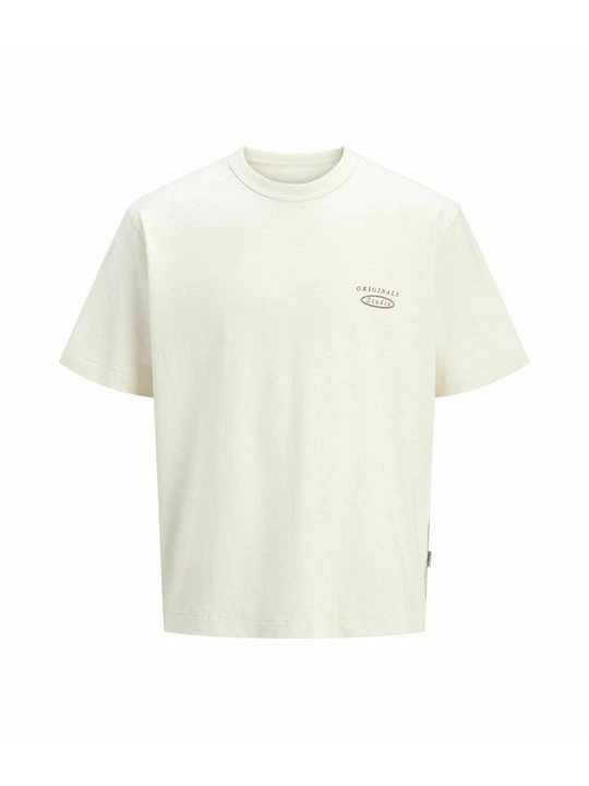 Zdjęcie produktu T-shirt z nadrukiem Jack & Jones Kids beżowy