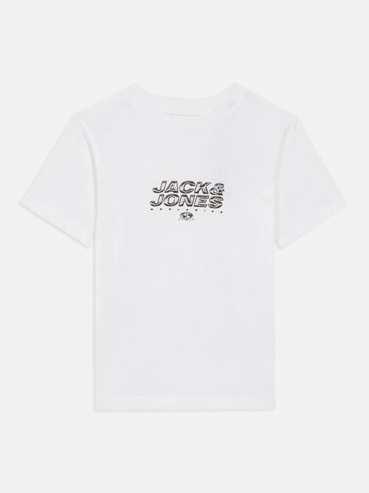 Zdjęcie produktu T-shirt z nadrukiem Jack & Jones Kids biały