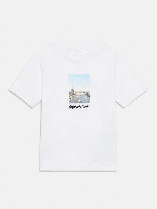 Zdjęcie produktu T-shirt z nadrukiem Jack&Jones biały