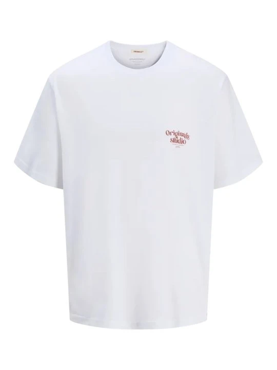 Zdjęcie produktu T-shirt z nadrukiem Jack&Jones biały