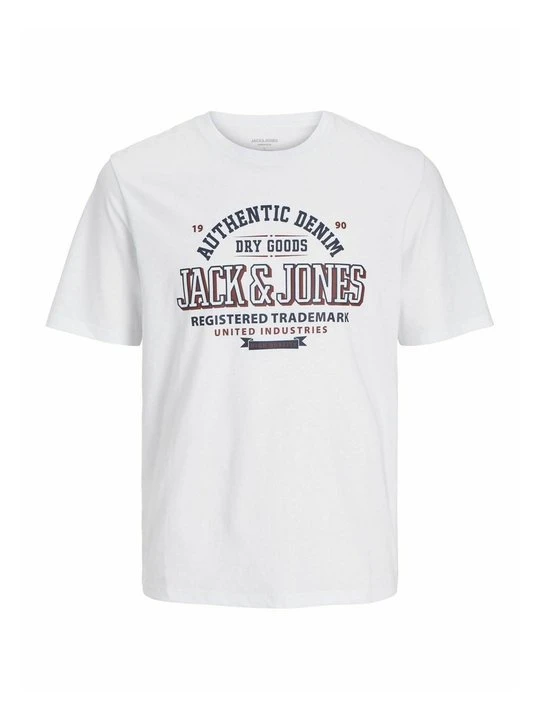 Zdjęcie produktu T-shirt z nadrukiem Jack&Jones biały