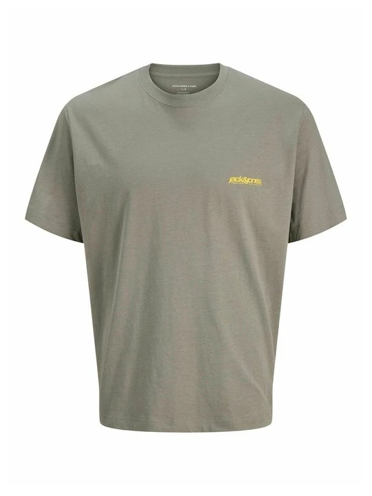 Zdjęcie produktu T-shirt z nadrukiem Jack&Jones ciemnozielony