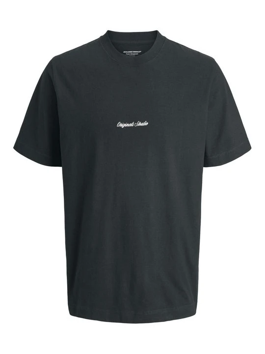 Zdjęcie produktu T-shirt z nadrukiem Jack&Jones ciemnozielony