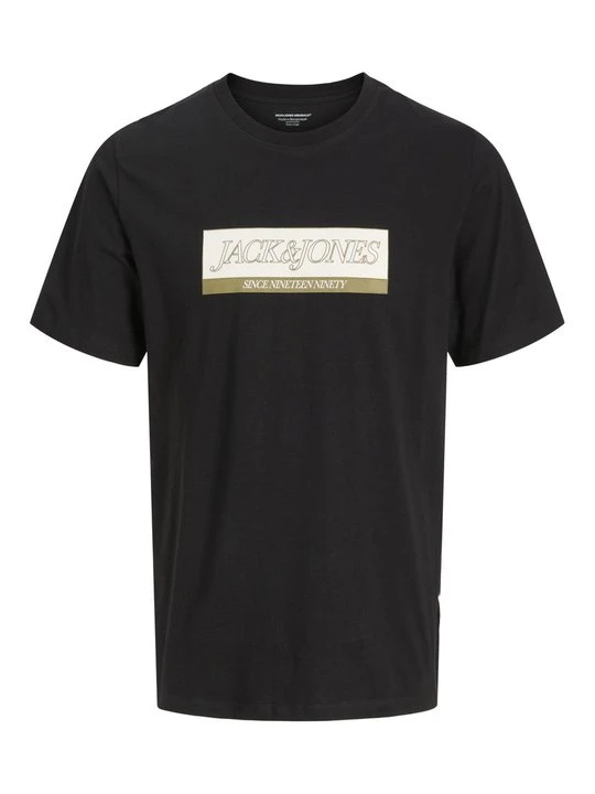 Zdjęcie produktu T-shirt z nadrukiem Jack & Jones Kids czarny
