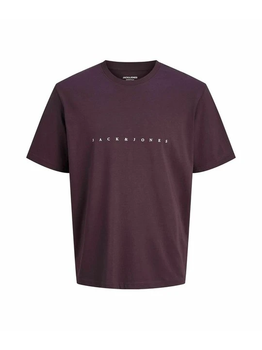Zdjęcie produktu T-shirt z nadrukiem Jack&Jones fioletowy