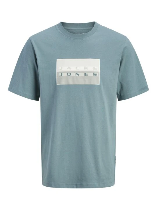 Zdjęcie produktu T-shirt z nadrukiem Jack&Jones granatowy