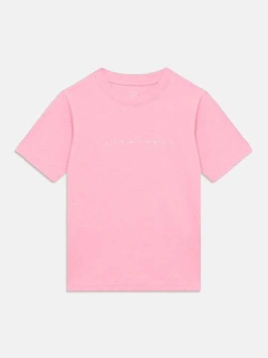 Zdjęcie produktu T-shirt z nadrukiem Jack&Jones jasnoróżowy