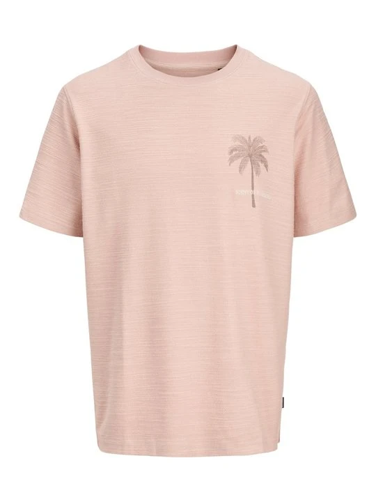 Zdjęcie produktu T-shirt z nadrukiem Jack&Jones jasnoróżowy