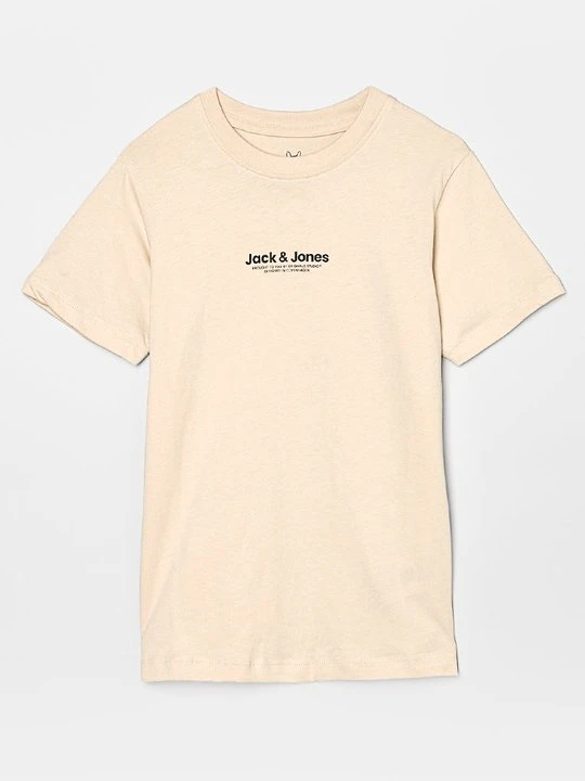 Zdjęcie produktu T-shirt z nadrukiem Jack&Jones beżowy