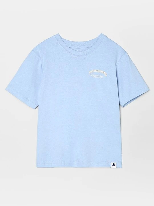 Zdjęcie produktu T-shirt z nadrukiem Jack&Jones jasnoniebieski