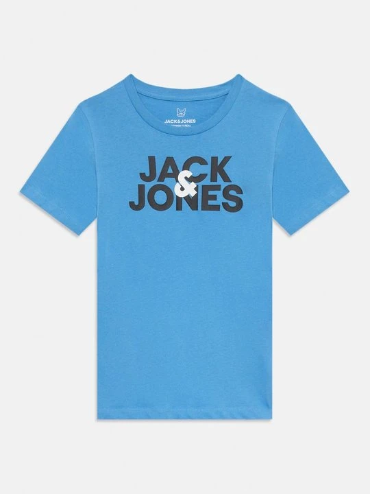 Zdjęcie produktu T-shirt z nadrukiem Jack&Jones niebieski