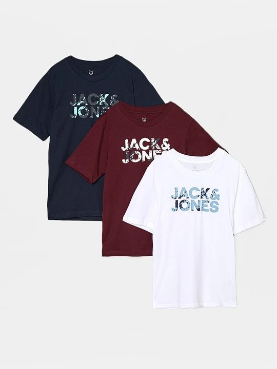 Zdjęcie produktu T-shirt z nadrukiem Jack&Jones granatowy