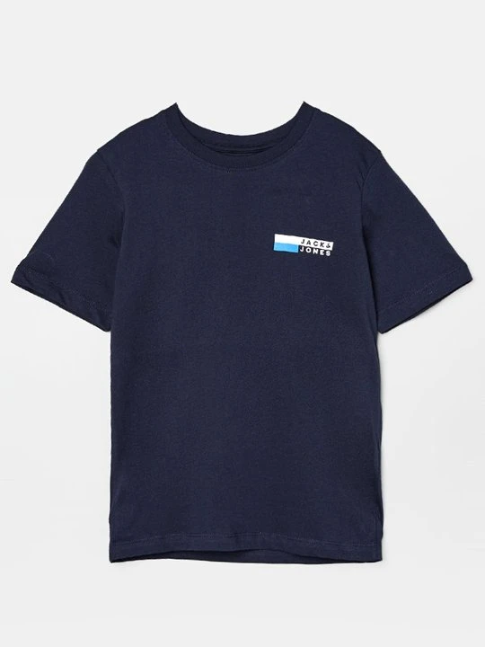 Zdjęcie produktu T-shirt z nadrukiem Jack & Jones Kids granatowy
