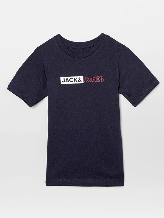 Zdjęcie produktu T-shirt z nadrukiem Jack&Jones granatowy
