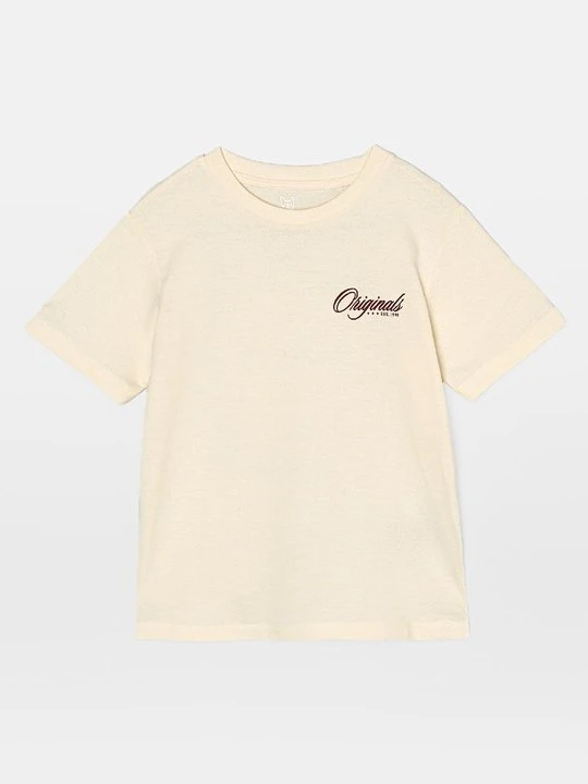 Zdjęcie produktu T-shirt z nadrukiem Jack & Jones Kids mleczny