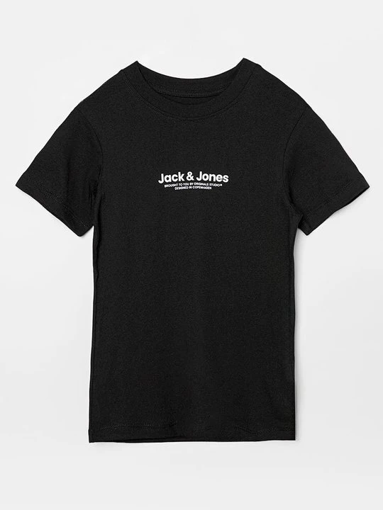 Zdjęcie produktu T-shirt z nadrukiem Jack & Jones Kids czarny