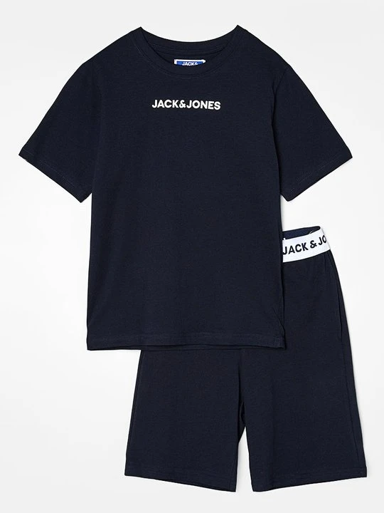 Zdjęcie produktu T-shirt z nadrukiem Jack&Jones granatowy