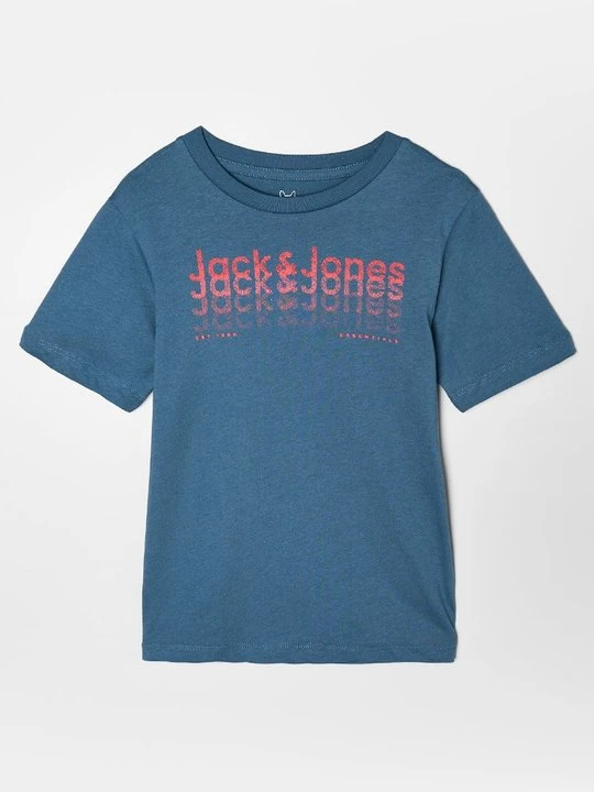 Zdjęcie produktu T-shirt z nadrukiem Jack & Jones Kids niebieski