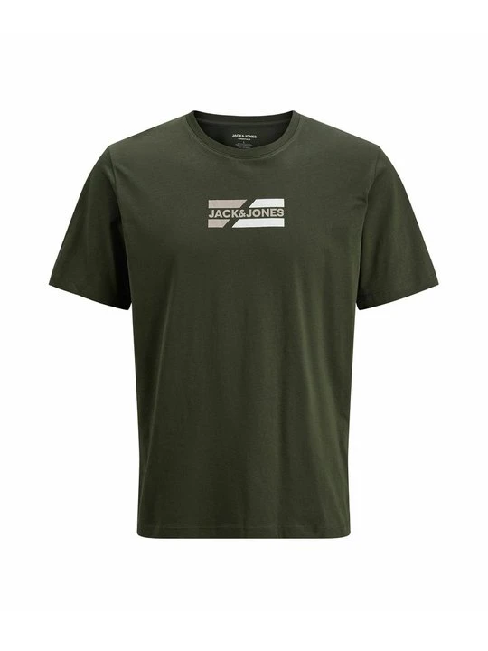 Zdjęcie produktu T-shirt z nadrukiem Jack&Jones khaki