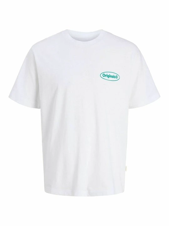 Zdjęcie produktu T-shirt z nadrukiem Jack & Jones Kids mleczny