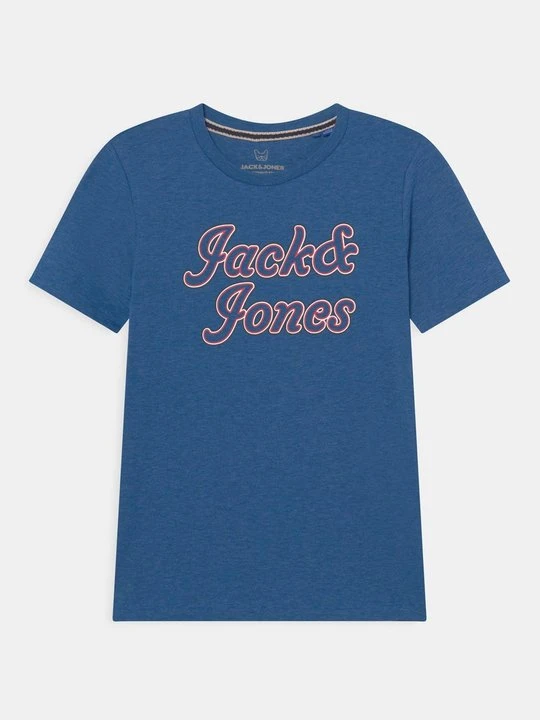 Zdjęcie produktu T-shirt z nadrukiem Jack & Jones Kids niebieski
