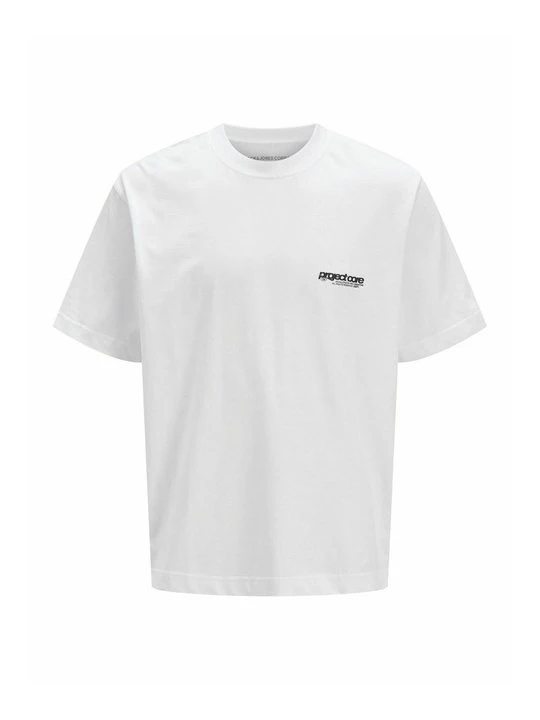 Zdjęcie produktu T-shirt z nadrukiem Jack&Jones mleczny