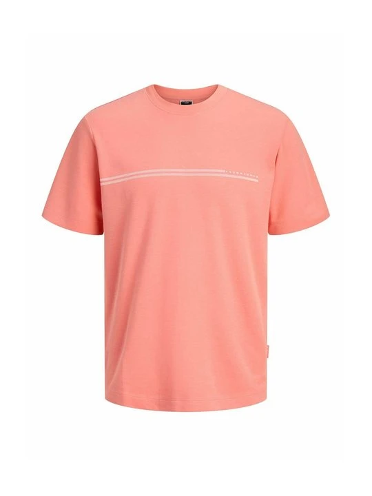 Zdjęcie produktu T-shirt z nadrukiem Jack&Jones morelowy