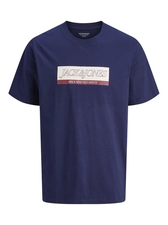 Zdjęcie produktu T-shirt z nadrukiem Jack & Jones Kids niebieski