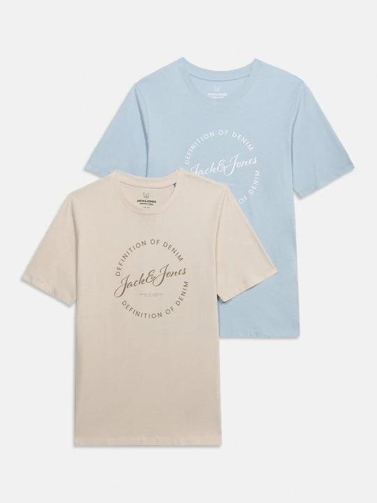 Zdjęcie produktu T-shirt z nadrukiem Jack & Jones Kids niebieski