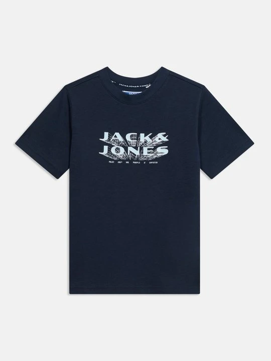 Zdjęcie produktu T-shirt z nadrukiem Jack & Jones Kids niebieski