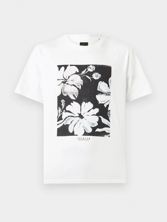 Zdjęcie produktu T-shirt z nadrukiem Jack&Jones biały