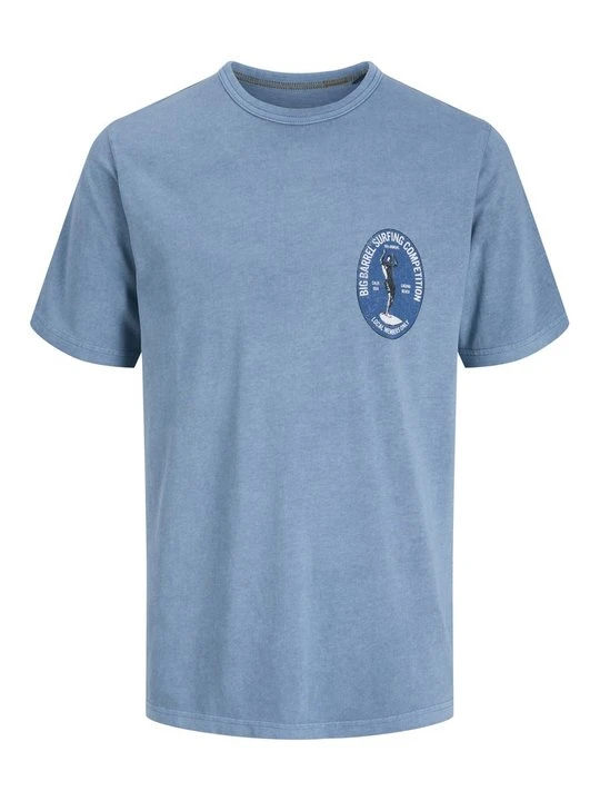 Zdjęcie produktu T-shirt z nadrukiem Jack&Jones niebieski