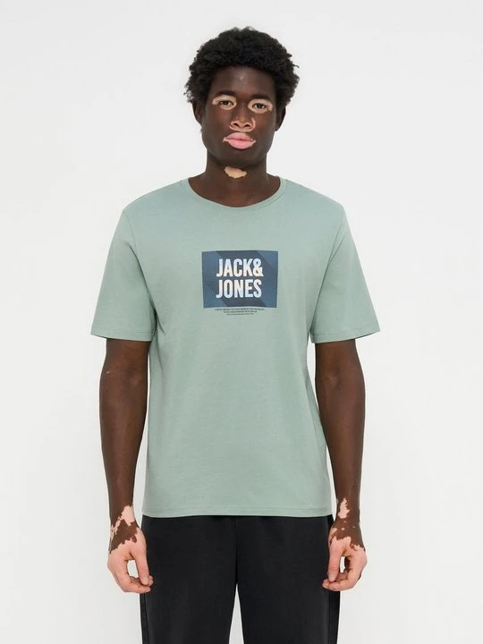 Zdjęcie produktu T-shirt z nadrukiem Jack&Jones zielony