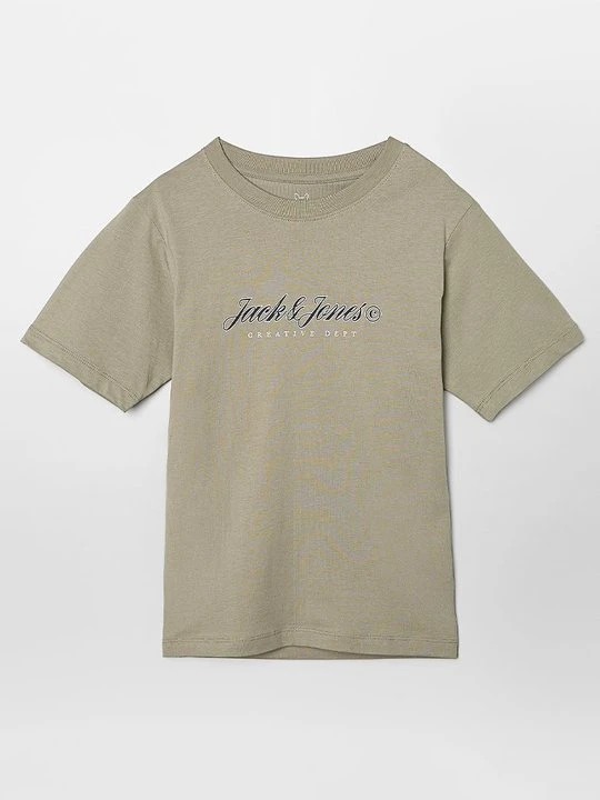 Zdjęcie produktu T-shirt z nadrukiem Jack & Jones Kids zielony