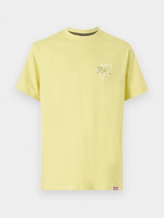 Zdjęcie produktu T-shirt z nadrukiem Jacker żółty