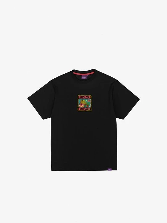 Zdjęcie produktu T-shirt z nadrukiem Jacker czarny