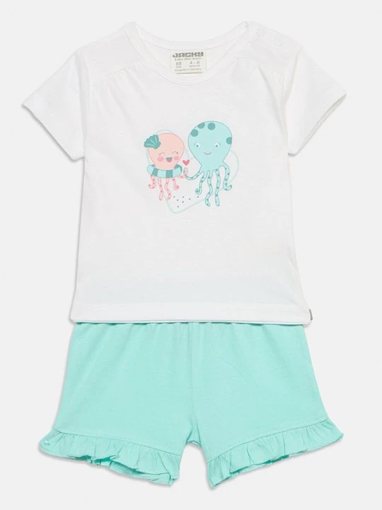 Zdjęcie produktu T-shirt z nadrukiem Jacky Baby biały