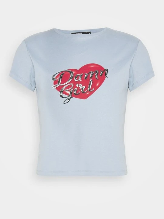 Zdjęcie produktu T-shirt z nadrukiem Jaded London niebieski