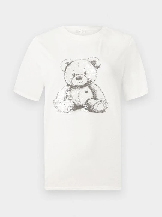 Zdjęcie produktu T-shirt z nadrukiem JDY biały