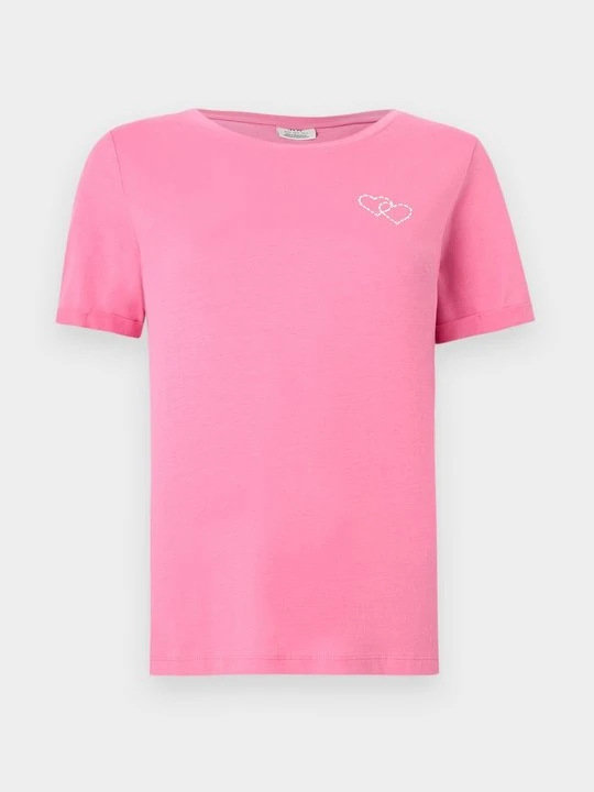 Zdjęcie produktu T-shirt z nadrukiem JDY różowy