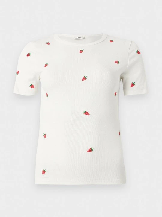Zdjęcie produktu T-shirt z nadrukiem JDY mleczny