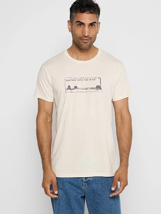 Zdjęcie produktu T-shirt z nadrukiem Jeep biały