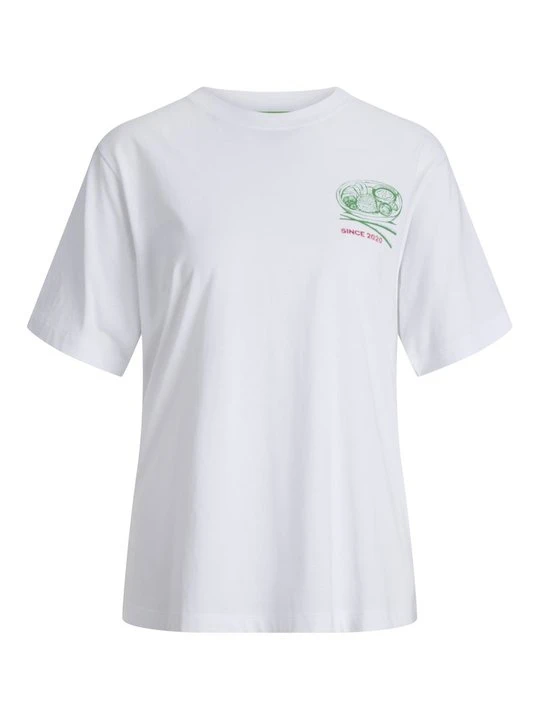 Zdjęcie produktu T-shirt z nadrukiem JJXX biały