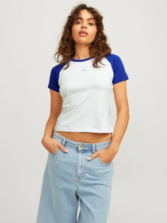 Zdjęcie produktu T-shirt z nadrukiem JJXX biały
