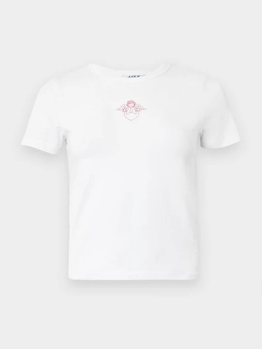 Zdjęcie produktu T-shirt z nadrukiem JJXX biały