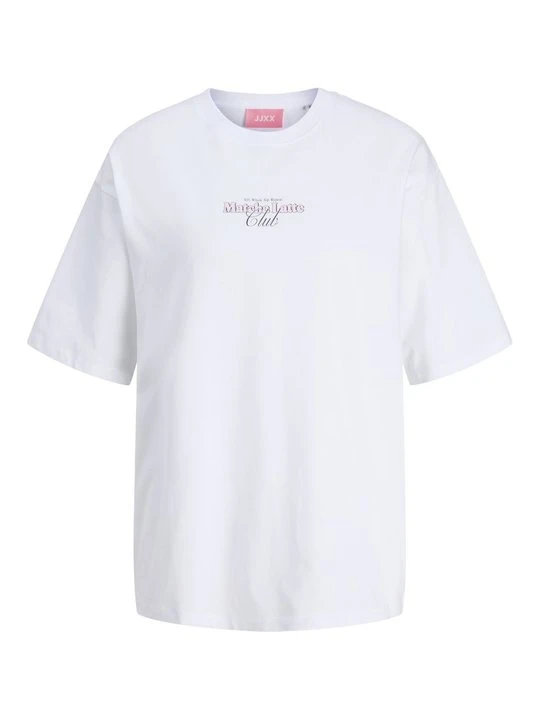 Zdjęcie produktu T-shirt z nadrukiem JJXX biały