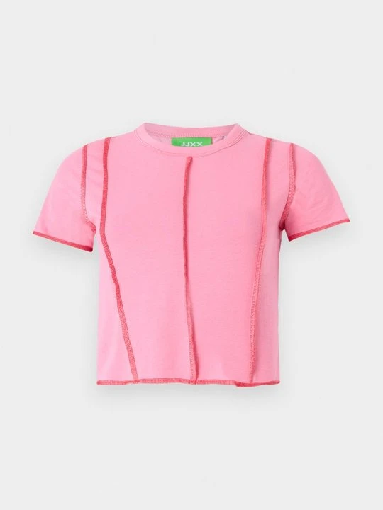Zdjęcie produktu T-shirt z nadrukiem JJXX różowy