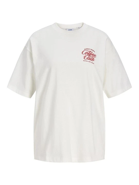 Zdjęcie produktu T-shirt z nadrukiem JJXX biały