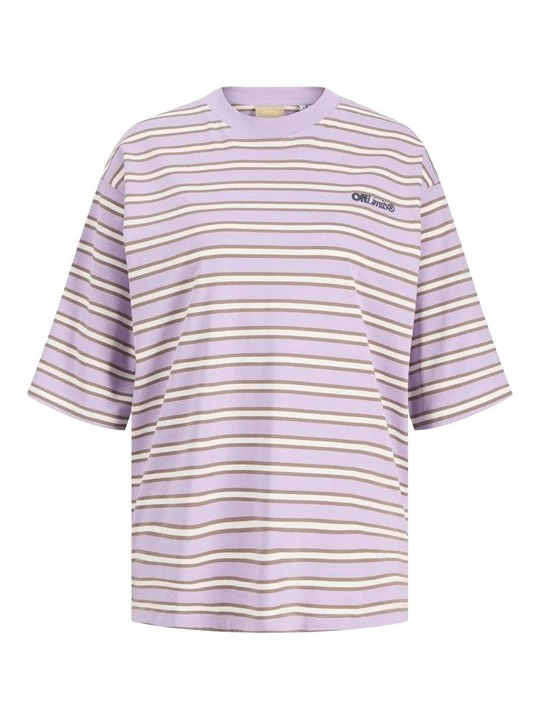 Zdjęcie produktu T-shirt z nadrukiem JJXX liliowy