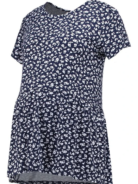 Zdjęcie produktu T-shirt z nadrukiem JoJo Maman Bébé granatowy